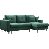 AEA Meuble gris Canapé design Fonction lit Salon Canapé convertible Canapé d'angle