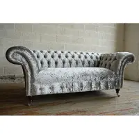Xl Moebel Gmbh Chesterfield 2 Sitzer Couch Polster Sofa Designer Couchen Sitz Samt Textil