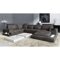 AEA Moderne Wohnzimmer Design Ecksofa Möbel Eckcouch Textilpolster Couch Sofa U-Form