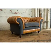 AEA Design Sofa Couch Polster Chesterfield Sitzmöbel Leder Couchen