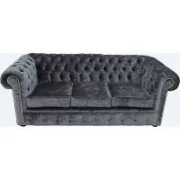 AEA Chesterfield Design Luxus Polster Sofa Couch Sitz Garnitur Leder #254