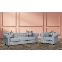 Xl Moebel Gmbh Chesterfield Sofagarnitur Sofa Couch Polster 3+1 Sitzer Leder Couchen