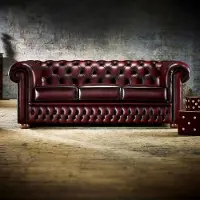 Xl Moebel Gmbh Sofa 3 Sitzer Bordaux Ledersofa Couchen Couch Chesterfield Garnitur Leder Sofas