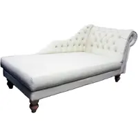 AEA LUTON II Chesterfield Chaiselongues Chaise Liege Sofa Ottomane Leder