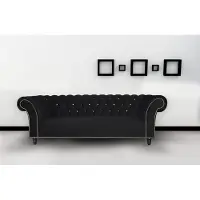 AEA Chesterfield Sofa Coussin Designer Canapés Garniture Tissu Tissu 29