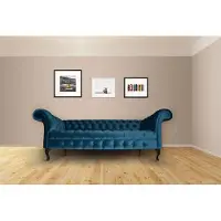 AEA Chesterfield Sofa Coussin Designer Canapés Garniture Tissu Tissu 18