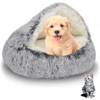 Merkloos SolidKeus - Lit douillet en peluche pour chats et petits chiens