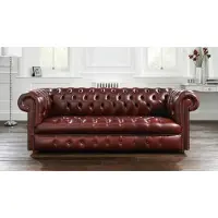 AEA Canapé Chesterfield 3 places, canapés design rembourrés, ensemble de canapés, canapé SL 16