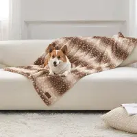 Merkloos Solidchoice - Couverture imperméable pour animaux, 100x150 cm, couleur marron
