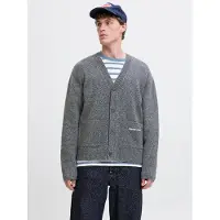 Jack & Jones Vestes en maille 'JORNorrebro' gris foncé