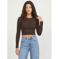 JJXX T-shirt 'JXFeline' brun foncé