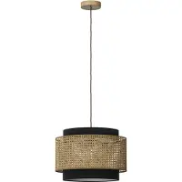Vicco Plafonnier Morten Noir 45x31cm, Model 52008