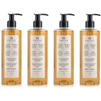 Sarcia.eu PRIJA, Shampooing régénérant pour cheveux à l'épinard, 4 flacons de 380 ml