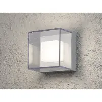 Konstsmide LED lampe d'extérieur Sanremo 14cm gris argenté