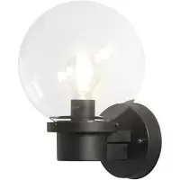 Konstsmide Lampe d'extérieur globe Nemi noir