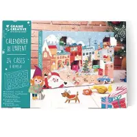 Graine Créative Kit pour faire son propre calendrier de l'Avent - 24 cases à remplir