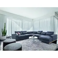 AEA Salon Design Coussin Canapé Forme U Canapé Textile Classe Luxe Nouveau