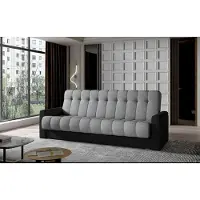 AEA Canapé trois places, modèle classique, rembourrage de qualité, tissu. Canapé en cuir