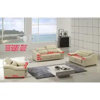 AEA Sofagarnitur Design Couchen Polster 311 Sitzer Garnituren Set Leder Sofas Leder