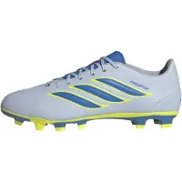 Adidas Chaussures de football unisex Predator Club, adaptées aux terrains fermes et multi-surfaces, couleur Crystal Sky