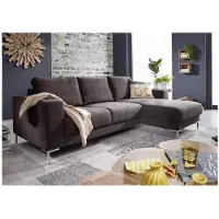 AEA Wohnlandschaft L-Form Ecksofa Couch Design Polster Textil Garnitur Sofa Ecke