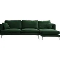 AEA Großes schwarzes Leder Chesterfield Ecksofa im klassischen Stil