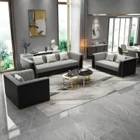 Xl Moebel Gmbh Sofagarnitur Graue Couch Textil Medusa Stoffsofa Couchen Sofa Möbel 3tlg