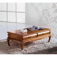 AEA Couchtisch Klassischer Stil Wohnzimmer Tisch Schubladen Möbel Design