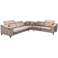 Xl Moebel Gmbh Robustes Graues Ecksofa Wohnzimmer L-Form Ledersofa Designer Couchen