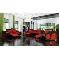 AEA CUIR FAUTEUIL 3/2/1 SIÈGES RELAX COUCH COUCHGARNITUR - déjà actif -