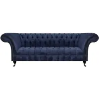 Xl Moebel Gmbh Dunkelblaues Chesterfield Sofa Sitzmöbel Polstercouchen Textil Möbel
