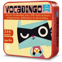 Asmodee Aritma VocaDingo CP bis CM1 : Jeu de cartes pour l'apprentissage du vocabulaire