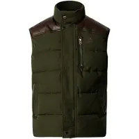 Hackett London pour homme. HM4000236 Gilet Country vert (M), Casuel, Coton