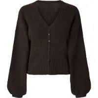 Pieces Cardigan 'PCSally' brun foncé