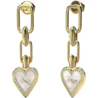 GUESS Boucles d'oreilles JUBE03236JWYGRHT-U Femme Doré