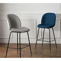 AEA Esszimmer Modern Esszimmerstuhl Polsterstuhl Design Möbel Grau