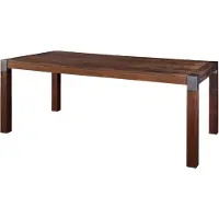 MASSIVMOEBEL24.DE MASSIVMOEBEL24 | Table à manger 200x100 Manguier laqué Brun AMSTERDAM #15