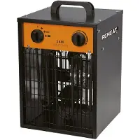 Kippers Rijssen B3000 Chauffage électrique - Chauffage par ventilateur - 3 niveaux - 3000W