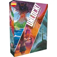 Asmodee Unlock! Enchanted Adventures, Jeu de société, Voyage/aventure, À partir de 10 ans, Édition standard, 60 min