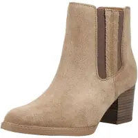 Gabor - Bottines en daim, couleur beige, style décontracté