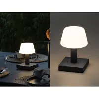 Konstsmide Lampe de table rechargeable Monaco anthracite