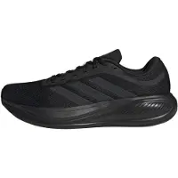 Adidas Chaussures de course Response Runner 2, modèle unisexe, couleur noir/noir/gris
