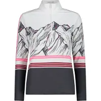 CMP Polaire softech demi-zip femme