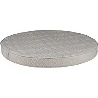 AEA Rund Design Matratze Luxus 220x25cm Matratzen für Bett Runde Betten Textil