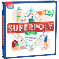 Falomir Superpoly Jeu de société Transparent Transparent Taille unique