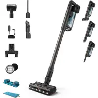 Philips Aspirateur sans fil SpeedPro Max 7000 Series Aqua, Aspirateur-balai 2 en 1, sans sac, bleu, 0,6 L, sec et humide, Cyclonique / Filtration