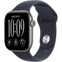 Apple Watch Series 12 OLED 42 mm Numérique 374 x 446 pixels Écran tactile Gris Wifi GPS (satellite)