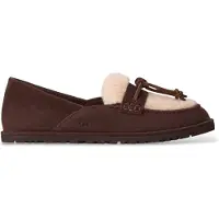Ugg pour femme. 1182151 Mocassins en Cuir Zora Loafer marron foncé (40), Plat, Aucun, Casuel