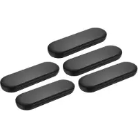 OEM Boîtes métalliques avec couvercle - Lot de 5 - Récipients de rangement - Couleur rose or - Dimensions : 175 x 60 x 18 mm