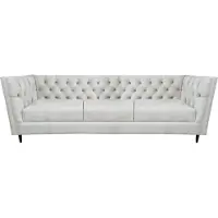 AEA Leder Sofa Dreisitze Couch Wohnzimmer Polstermöbel Sitz Möbel Chesterfield